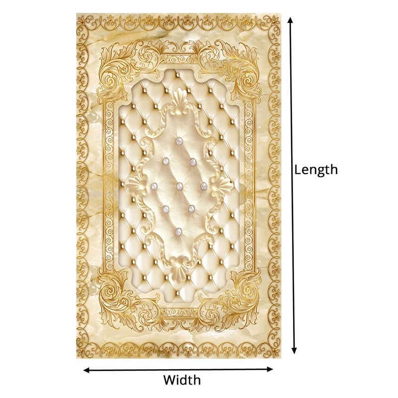 Benutzer definierte Boden Wandt apete europäischen Stil Rose Marmor weiche Rolle 3d Bodenfliesen Aufkleber Wohnzimmer PVC Wohnkultur