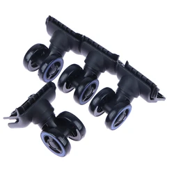 4Pcs/set 9.5cmx7.4cm Luggage Wheel Replacement Travel Suitcase Wheels 360 Swivel Mute Wheel For Suitcase Universal Aceessories