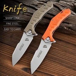 Folding Knife Outdoor Camping Portable Folding Knife High Hardness Portable Folding Knife Sharp Durable Fruit Knife