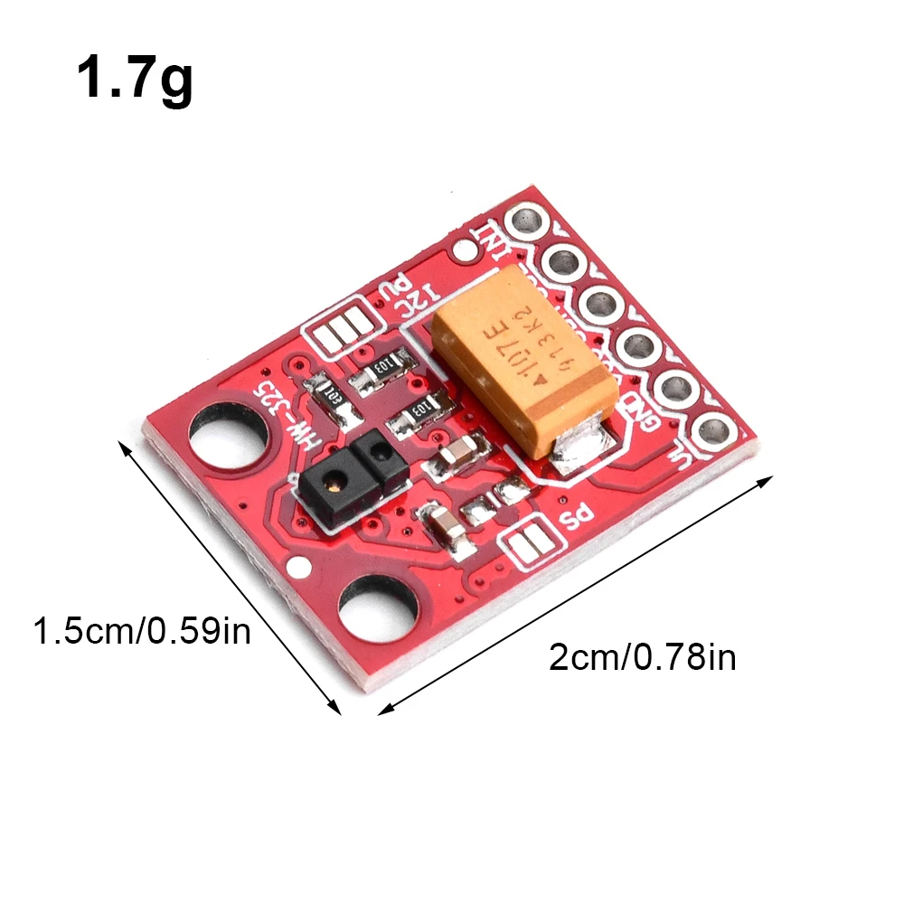 APDS9900 modul Sensor jarak dengan pin pasangan modul kecerahan lingkungan Digital dengan ALS, LED inframerah, detektor jarak dekat