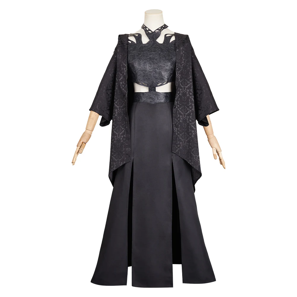 Lilia Calderu Cosplay Rio Vidal Dress Cloak Coat Costume Women Adult Outfits Halloween Carnival Party Fantasia Kimono Suit