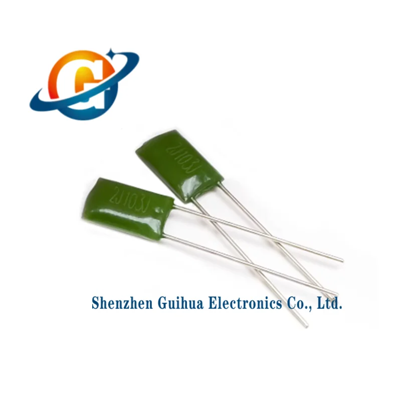 50PCS Polyester 2J103J 10NF Lead Spacing: 5mm 630V Polyester Capacitor 0.01UF