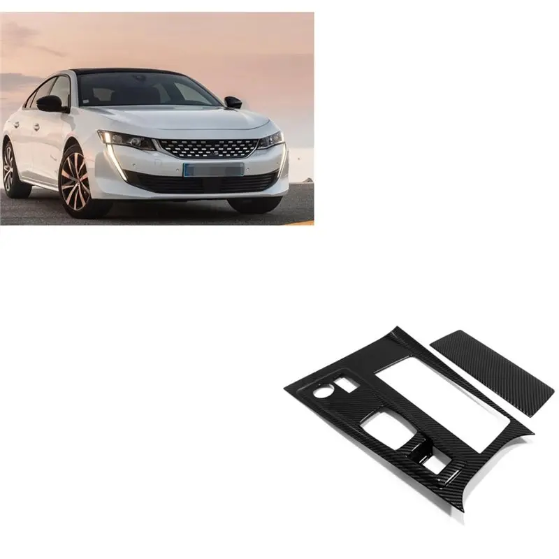 غطاء صندوق ناقل الحركة من ألياف الكربون للوحة الكسوة الداخلية 508 2019-2022