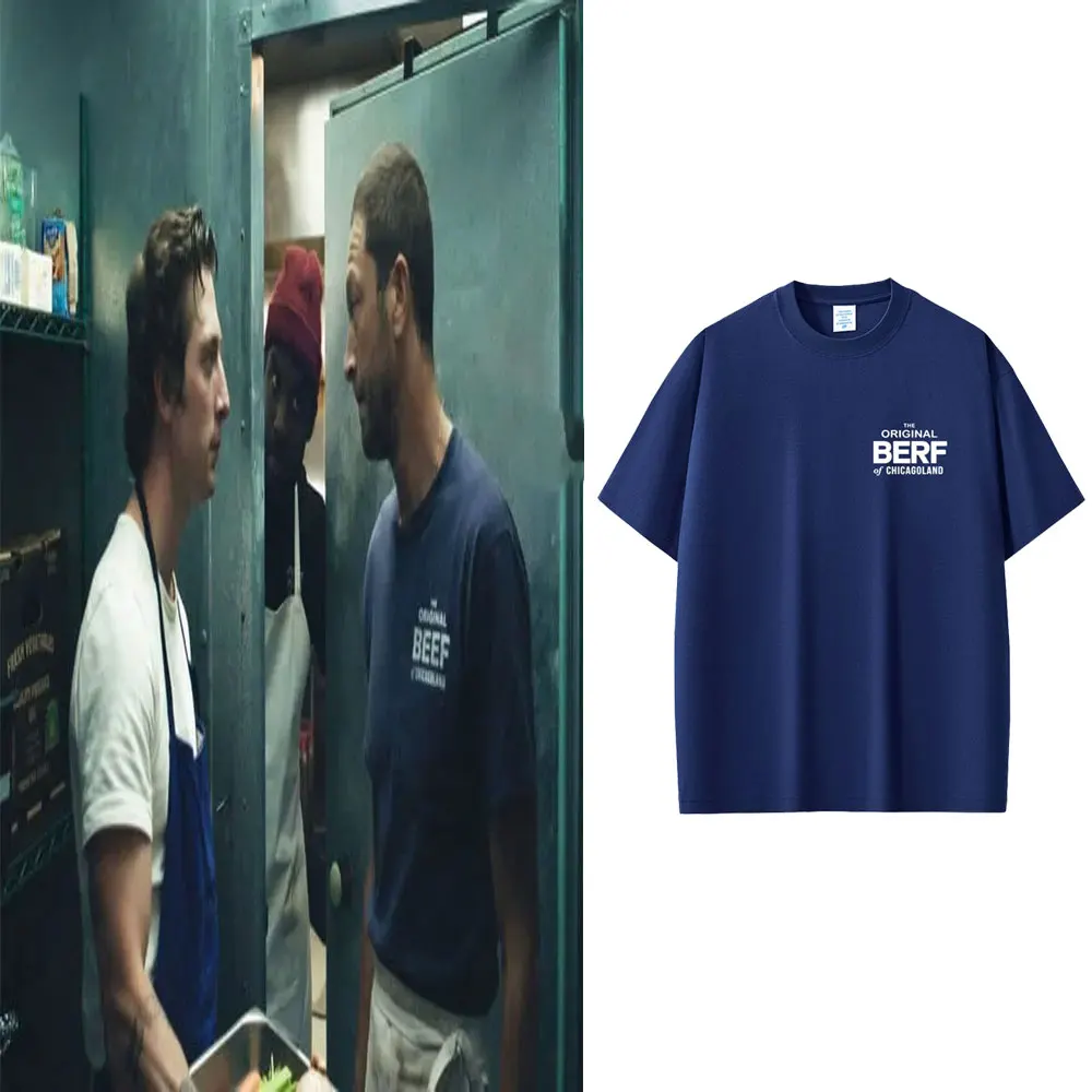 

The Original Berf of Chicagoland Same Style Print T-shirt The Bear Season 2 Movie Carmen Berzatto Tshirt Men Oversized T Shirts