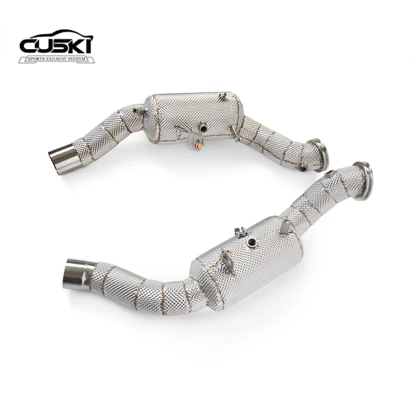 

Высокопроизводительные детали выхлопной трубы, подходящие для Maserati Levante President 3.0T 2020-2023, гоночная выхлопная труба из нержавеющей стали ﻿