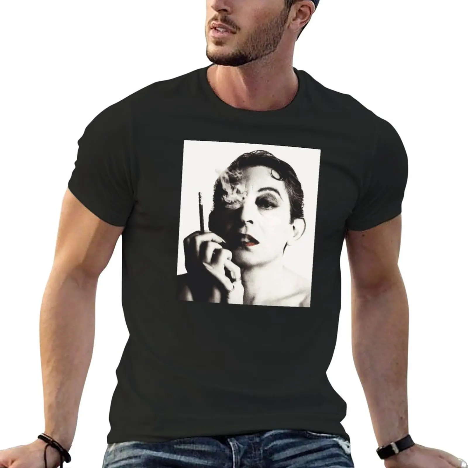 

New Serge Gainsbourg portrait T-Shirt anime Aesthetic clothing black t shirts sweat shirts mens big and tall t shirts