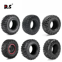 RS RC 4Pcs 2.6 inch All Terrain Rubber butyl rubber Dragon Claw tires For 1/8 1/10 RC Crawler Car Axial SCX10 Wraith RR10 Capra