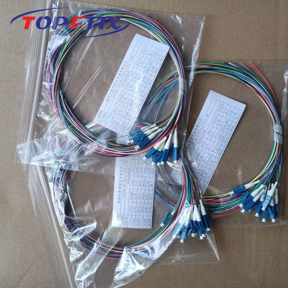 12 Colors Fiber Opt…