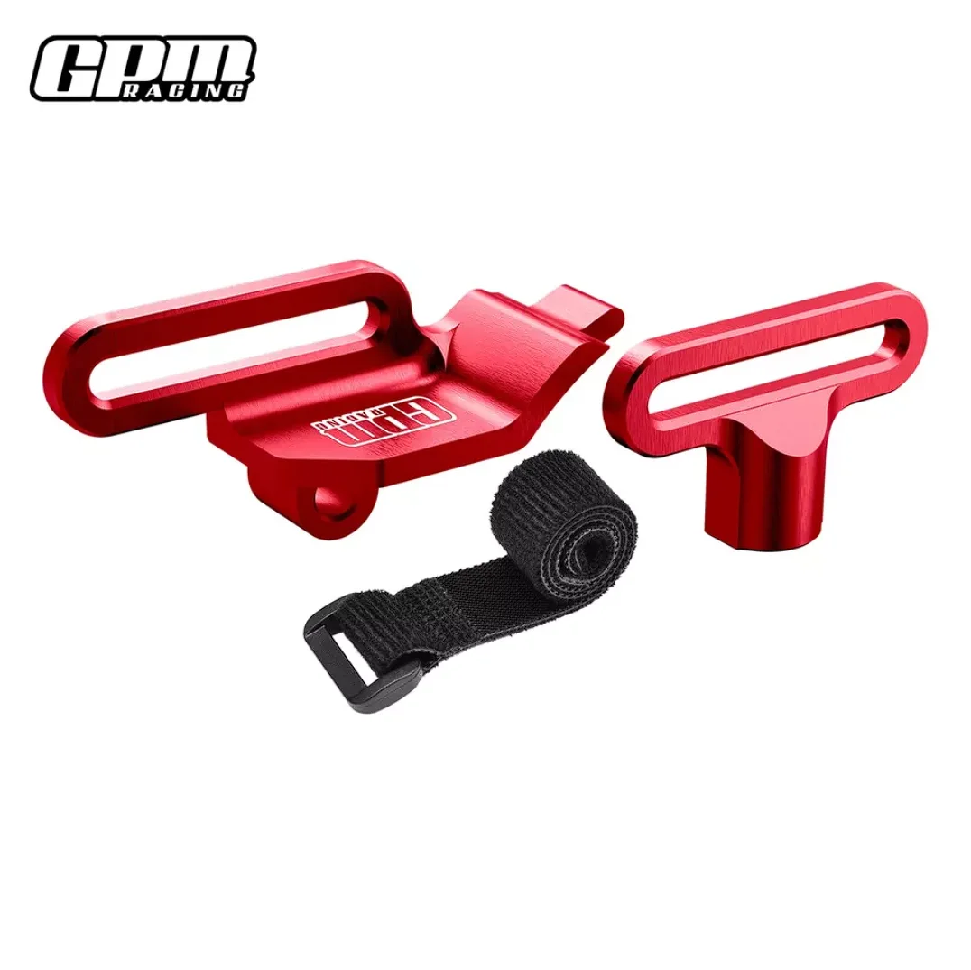 GPM 7075 อลูมิเนียม Retainer,แบตเตอรี่ Mount สําหรับ TRAXXAS Mini Maxx รถบรรทุกมอนสเตอร์รีโมทคอนโทรลอะไหล่รถยนต์