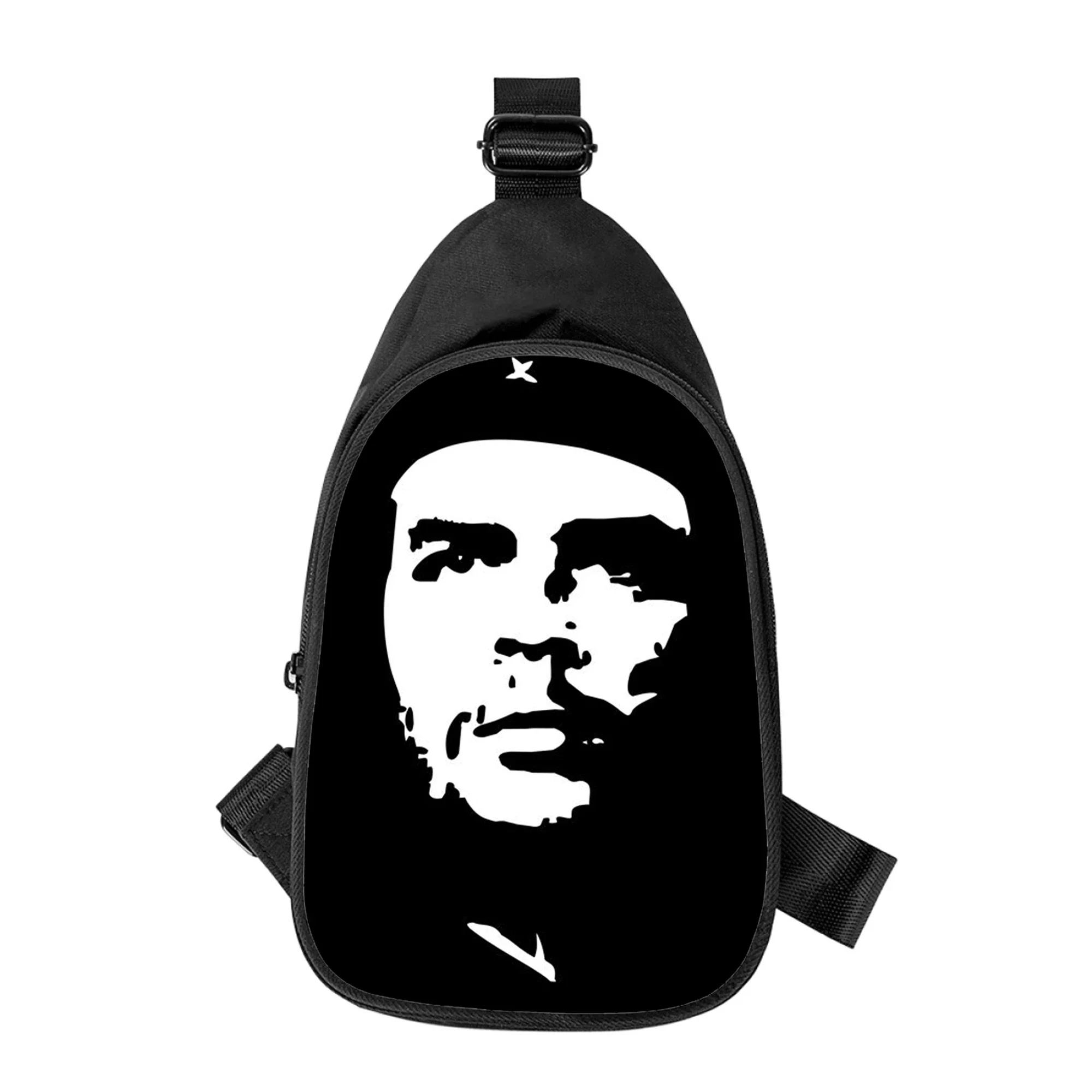 Che Guevara 3D Print New Men Cross Chest Bag Diagonally Women Shoulder Bag Husband School Waist Pack Male chest pack