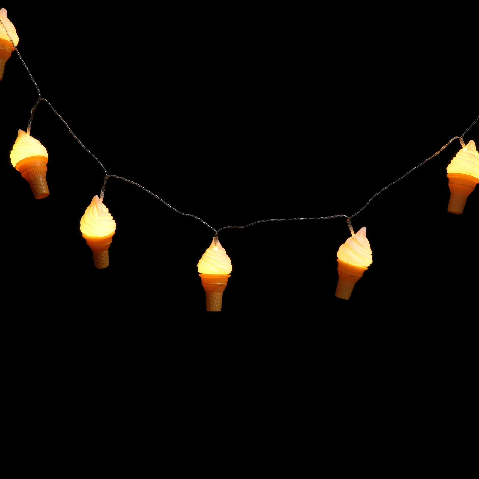 1 комплект, гирлянда для мороженого, подвесной декор, креативная комната, двор, магазин, бар, световая гирлянда для мороженого