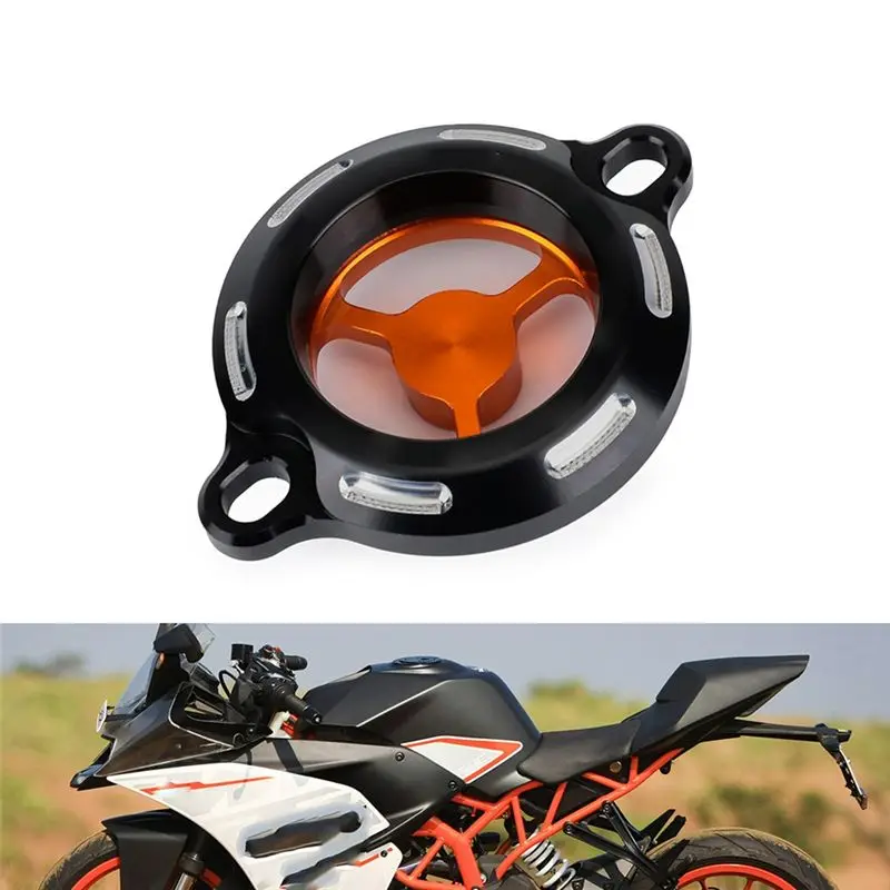 Dependable-75038041200 Motorcycle Engine Oil Filter Cover For 450 500 RC 200 Duke 690 2003-2022 Oil Filter Cover Accessories