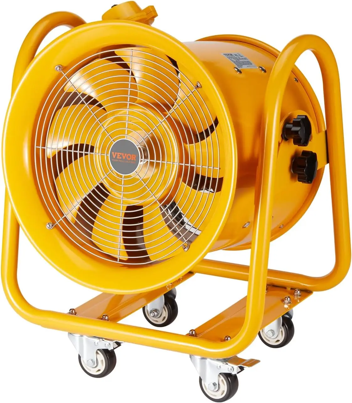 

Portable Blower Explosion Proof Utility Fan 16 inch, 4240 CFM Heavy Duty Cylinder Exhaust Fan With 16.4ft Power Cord