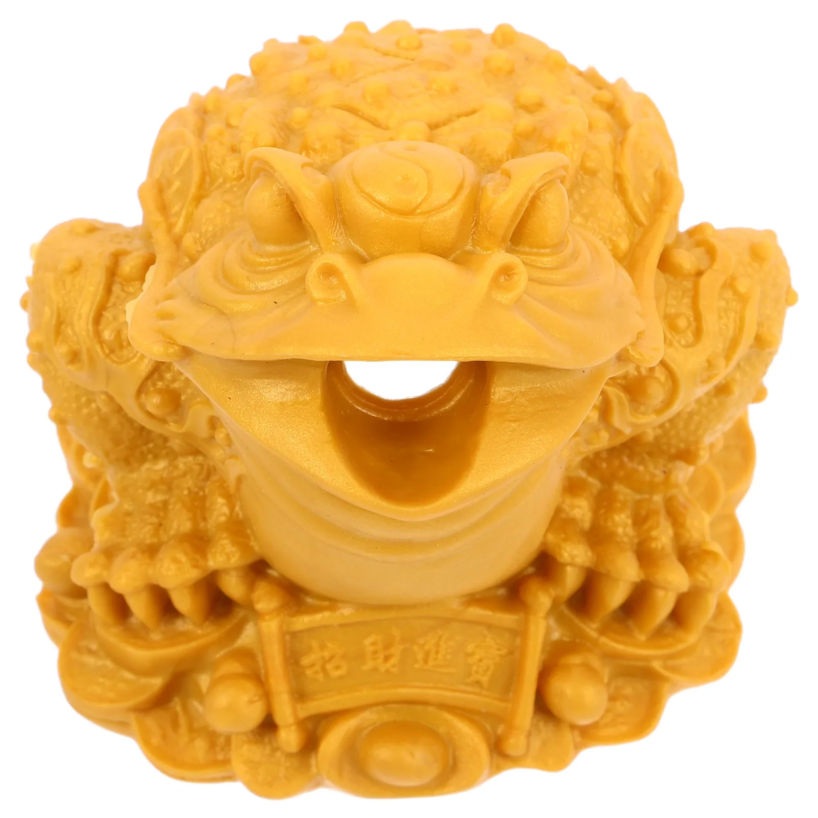 

Lucky Money Toad Water Fountain Spout for Home Garden Decor Spouting Frog Statue with Auto Circulation Pump Feng Shui Wealth