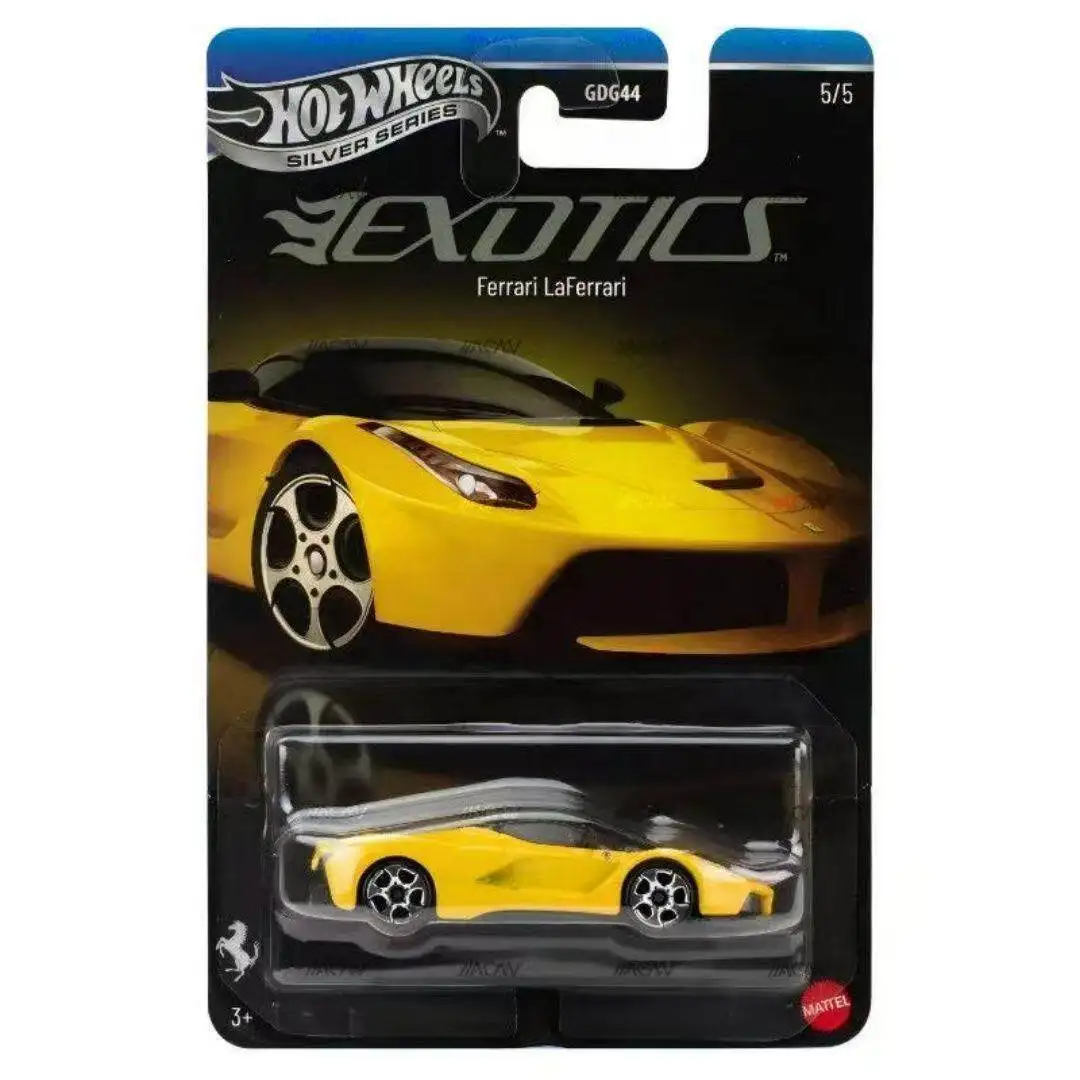 Hot Wheels Exotics Serie Diecast Model Auto 1/64 Echte Ferrari Op Voorraad Auto Cultuur Collectie Legering Model Auto Speelgoed Geschenken