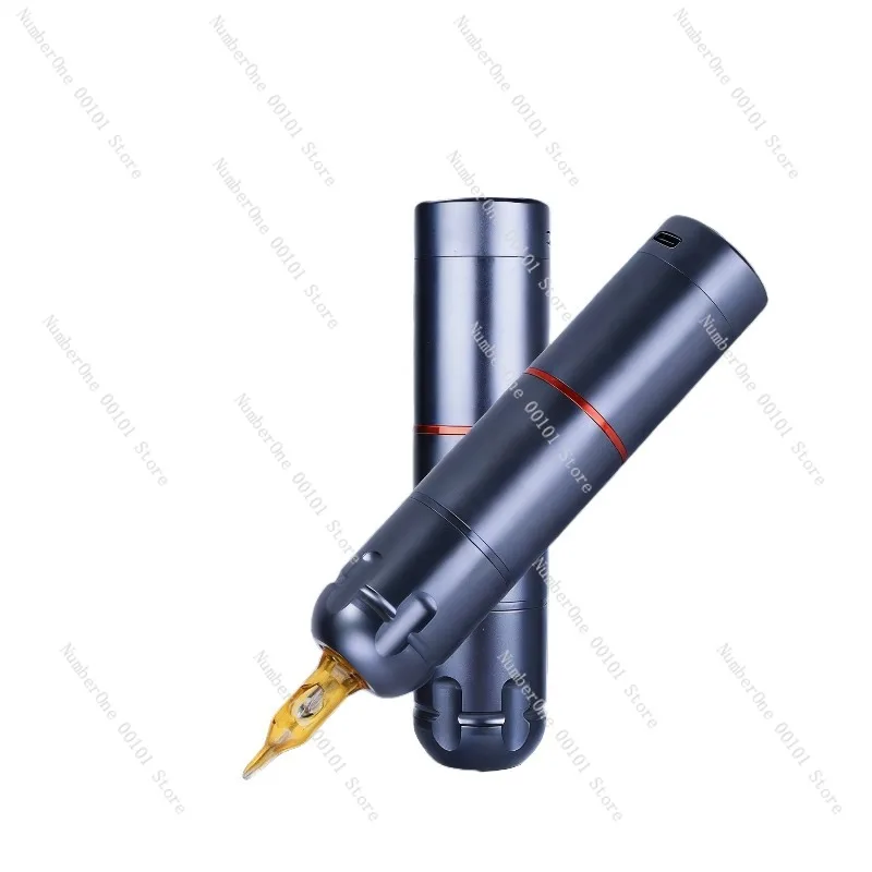 Wireless Tattoo Pen Machine Hollow Cup Motor PMU Cosmetic Tattoo All-in-One Coreless Rotary Professional Kit for Eyebrow Lip