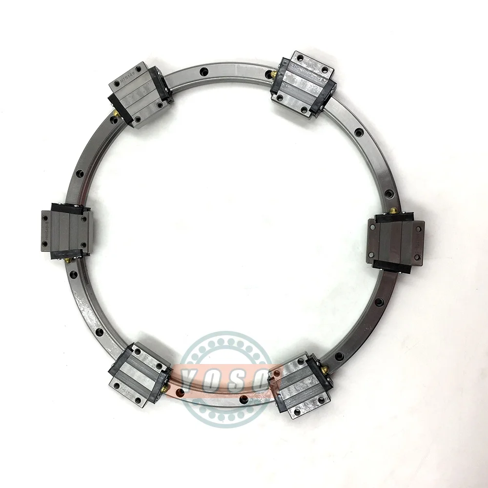 High Quality Sale Circular Curved Linear Motion Guide Original Linear Guide Rails and Blocks HCR