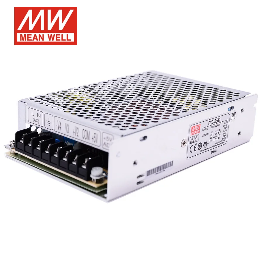 5V12V15V24V Can Replace Q-60D/B  RQ-85D/85B/85C Switching Power Supply 85W Four group Output
