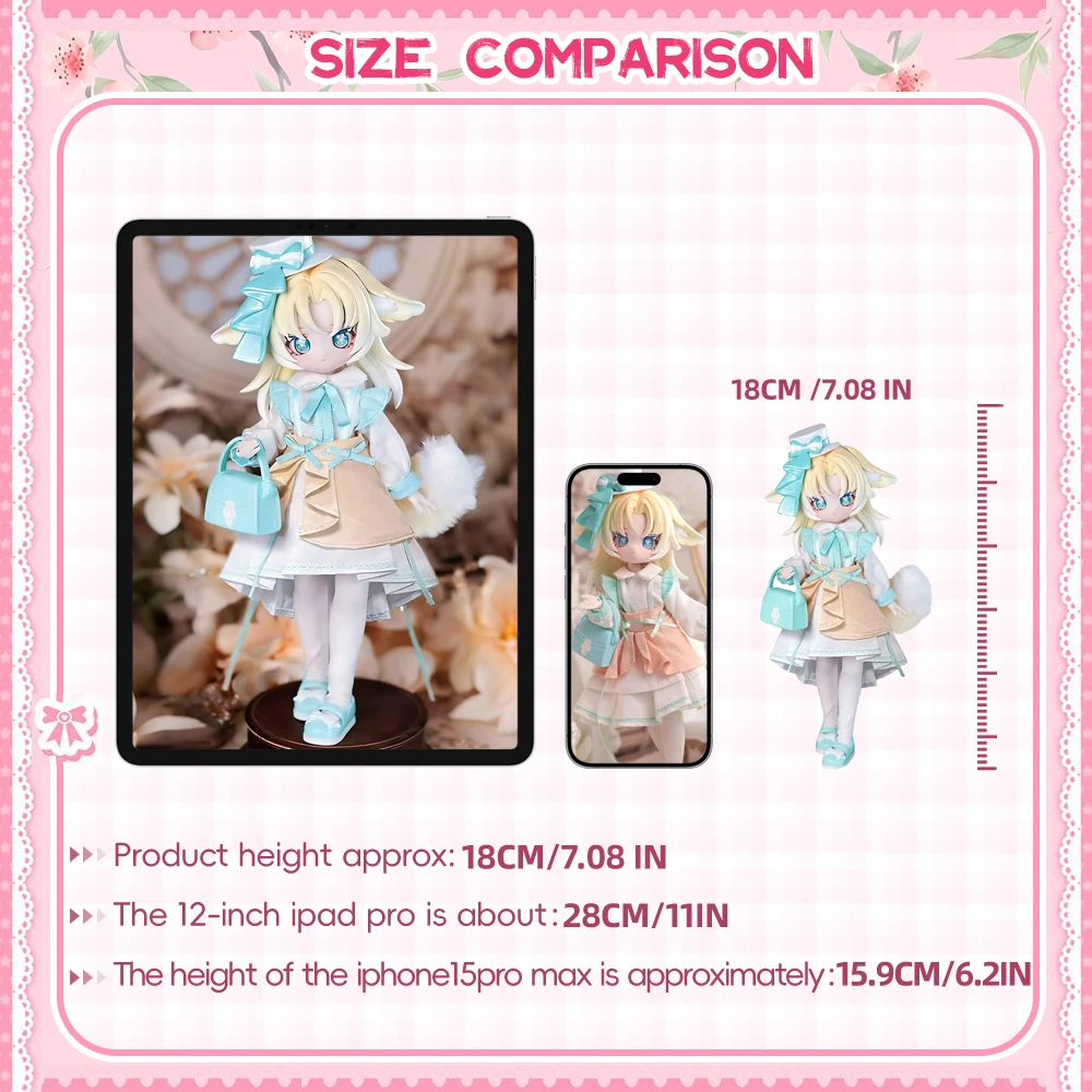 Authentic Sakura Park Start Again Series 1/12 Bjd  Blind Box Movable Joint Doll Action Figure Anime Figure Model Mystery Gift view 5