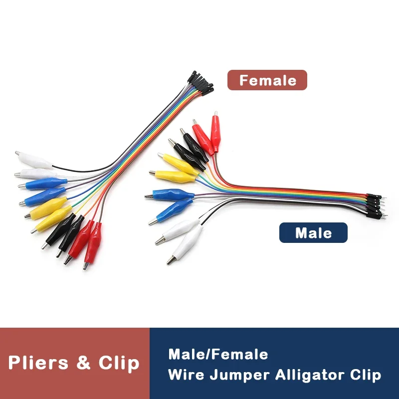 

40Pin Jumper Wire Pins Male to Male Female to Female Cable Kit DIY Electron Line 2.54mm for PCB Arduino 10cm 21cm 30cm 40cm