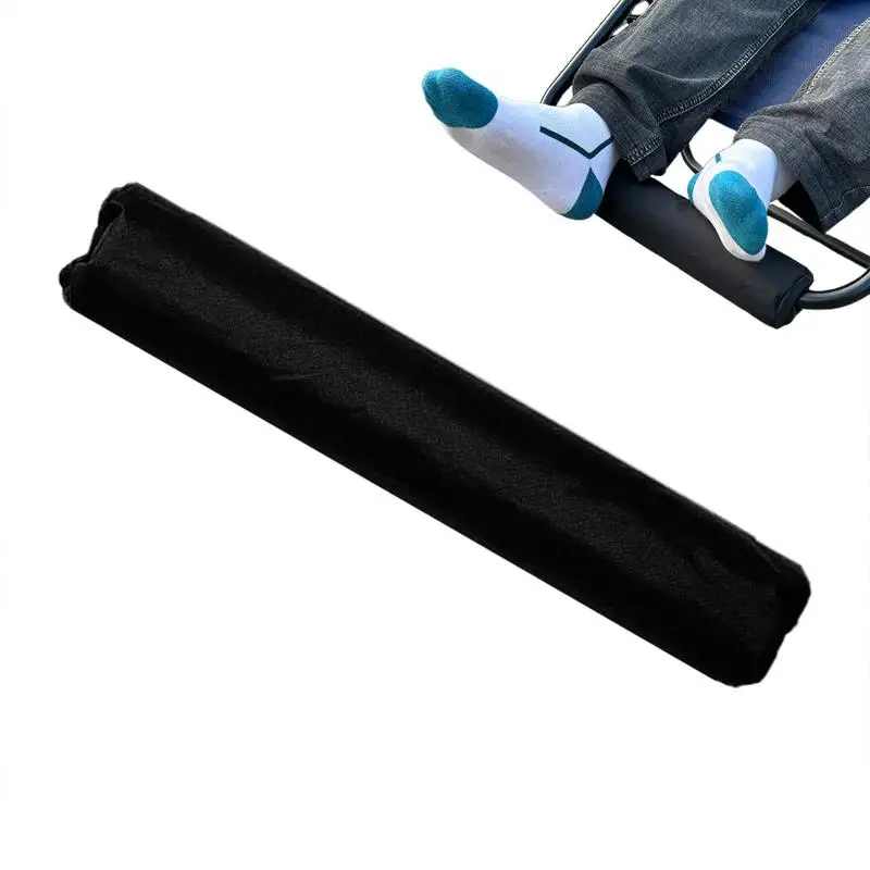 Footrest Cushion Reusable Foot Rest Pad Ergonomic Camping Gear Lightweight Padded Footrest For Outdoor Activities Backyard