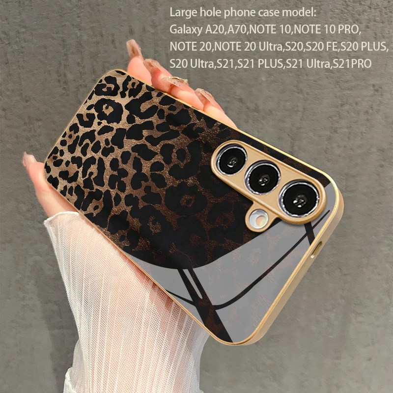 เคสโทรศัพท์ลายเสือดาวสไตล์เรโท - Phone Cases Galaxy S23 บทวิจารณ์และราคา
