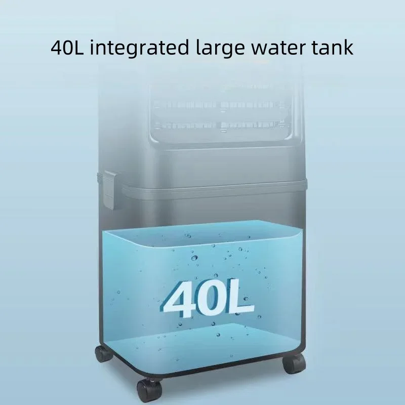 مروحة تكييف الهواء بجهاز التحكم عن بعد ، مروحة باردة ، مكيف هواء منزلي محمول ، ترطيب بارد فردي للمكتب ، مروحة أرضية ، 20 لتر