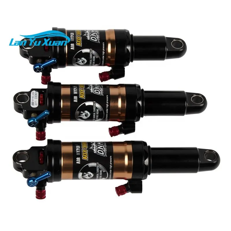 165 190 200mm Mountain Bike Downhill Shock Rebound MTB Rear Shock Absorbers for Sale Adjustable Damping/Air Pressure Lock Out