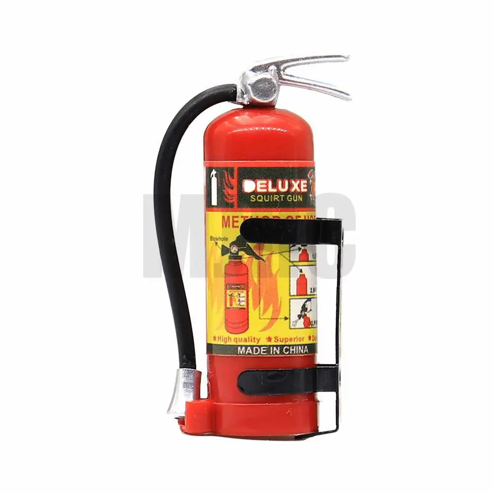 RC Car Accessories Plastic Fire Extinguisher for 1/10 Rock Crawler Axial SCX10 90046 Capra TRX4 VS4-10 Gen8