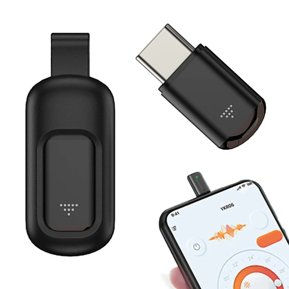 For Android Type-C Smart App Control Adapter Multi-Purpose Intelligent Infrared Remote Control Lightweight for Air Conditioning