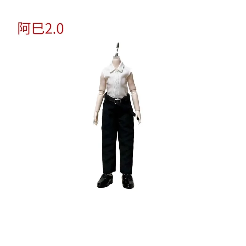 Langes Windbreaker-Hemd und Hose im Maßstab 1:12, Asi 2.0 OB11-Kleidungsmodell, passend für 1:12 Azone Picco Actionfigur-Körperpuppen – Detail 13