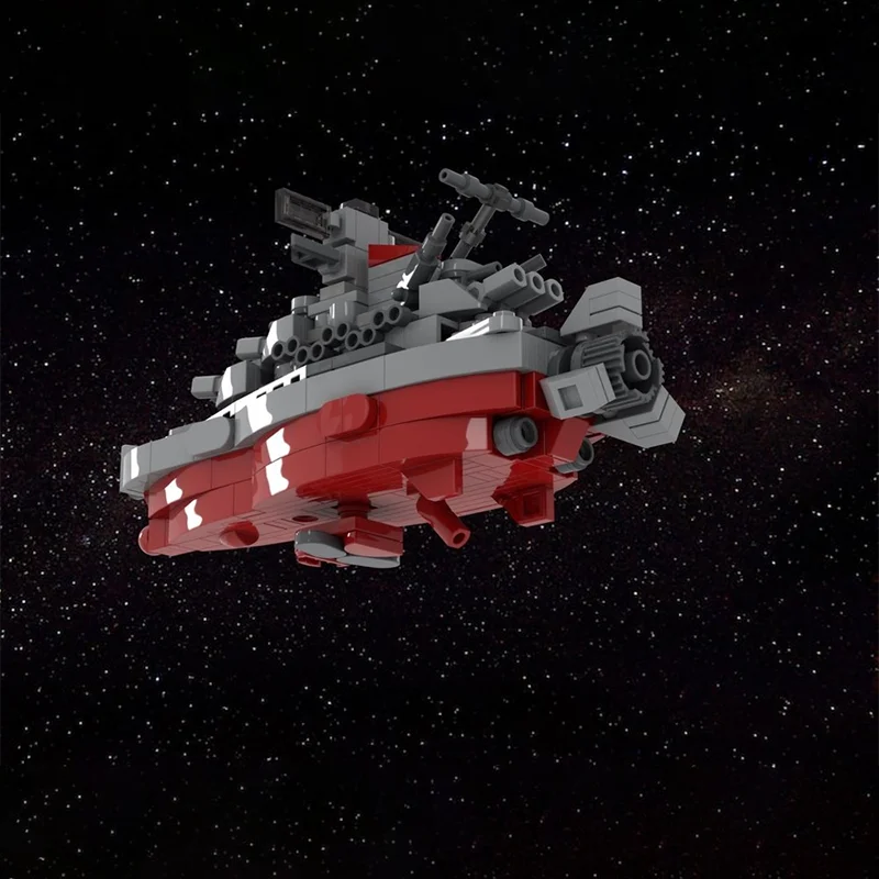 312pcs MOC Space Battleship Ya - огляд і ціна Model Kit Yamato Space