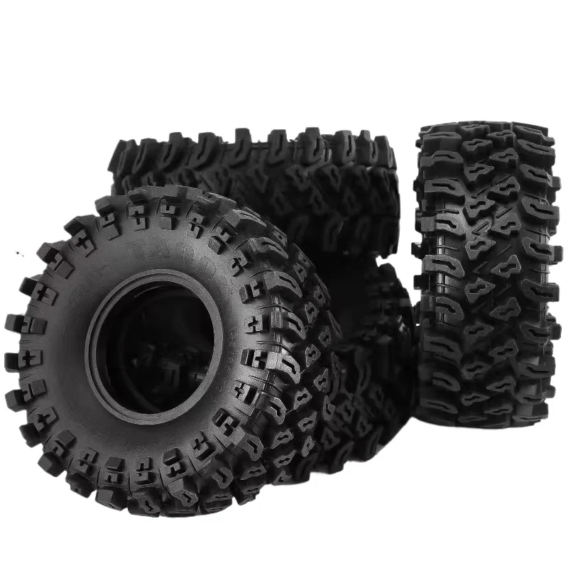 4szt 135mm 2.2 cala Gumowa opona do kół 1/10 RC Crawler Car Axial SCX10 Pro Wraith Capra R9 Trxs TRX4 YK4082