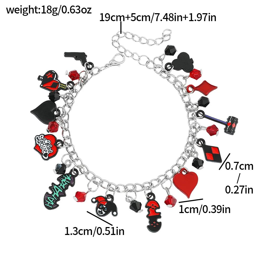 Charm Bracelet Avengers Handmade Accessories for Movie Periphery