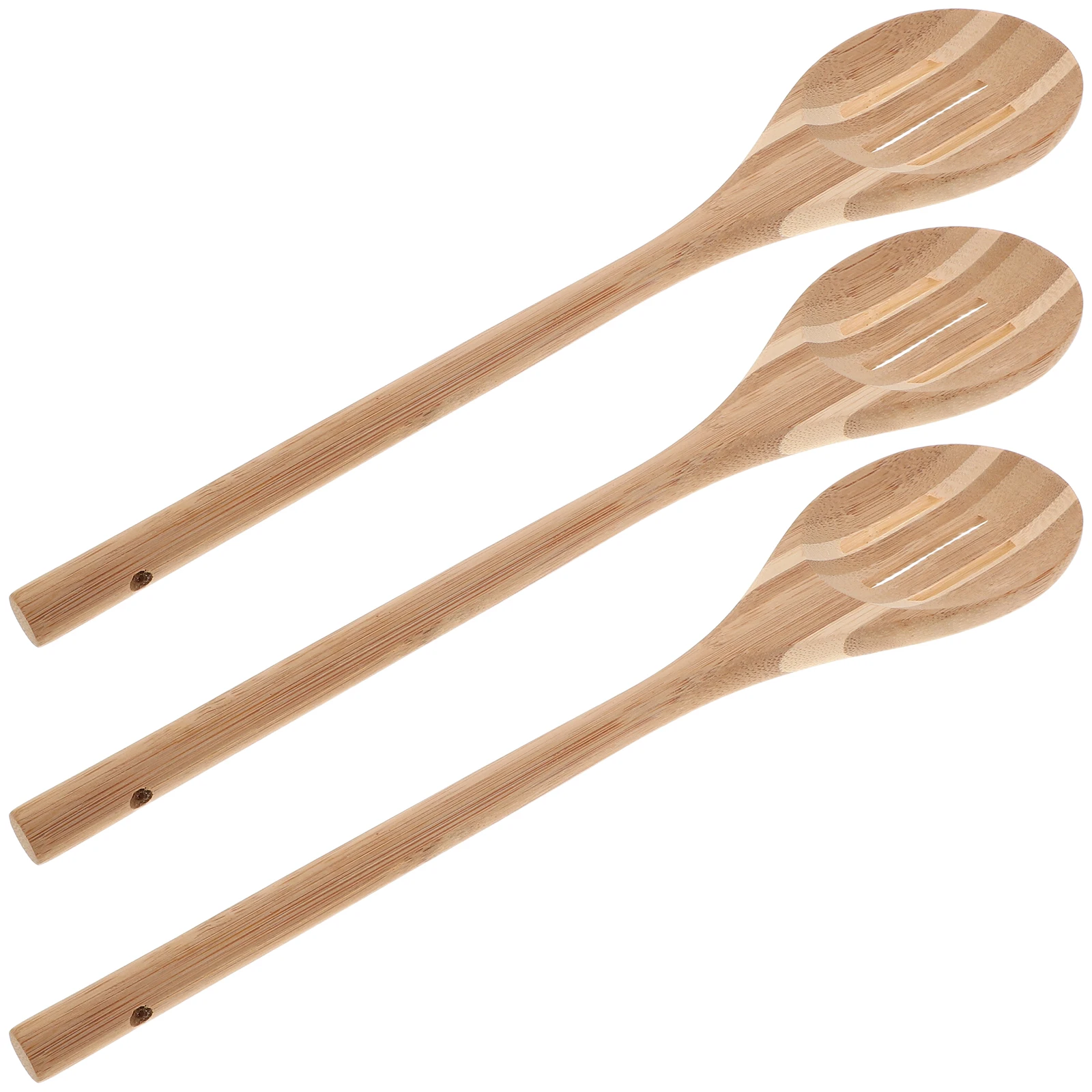 

3pcs Slotted Spoon Set Heat Resistant Kitchenware For Nonstick Cookware Cooking Utensils With Zebra Pattern Easy Clean