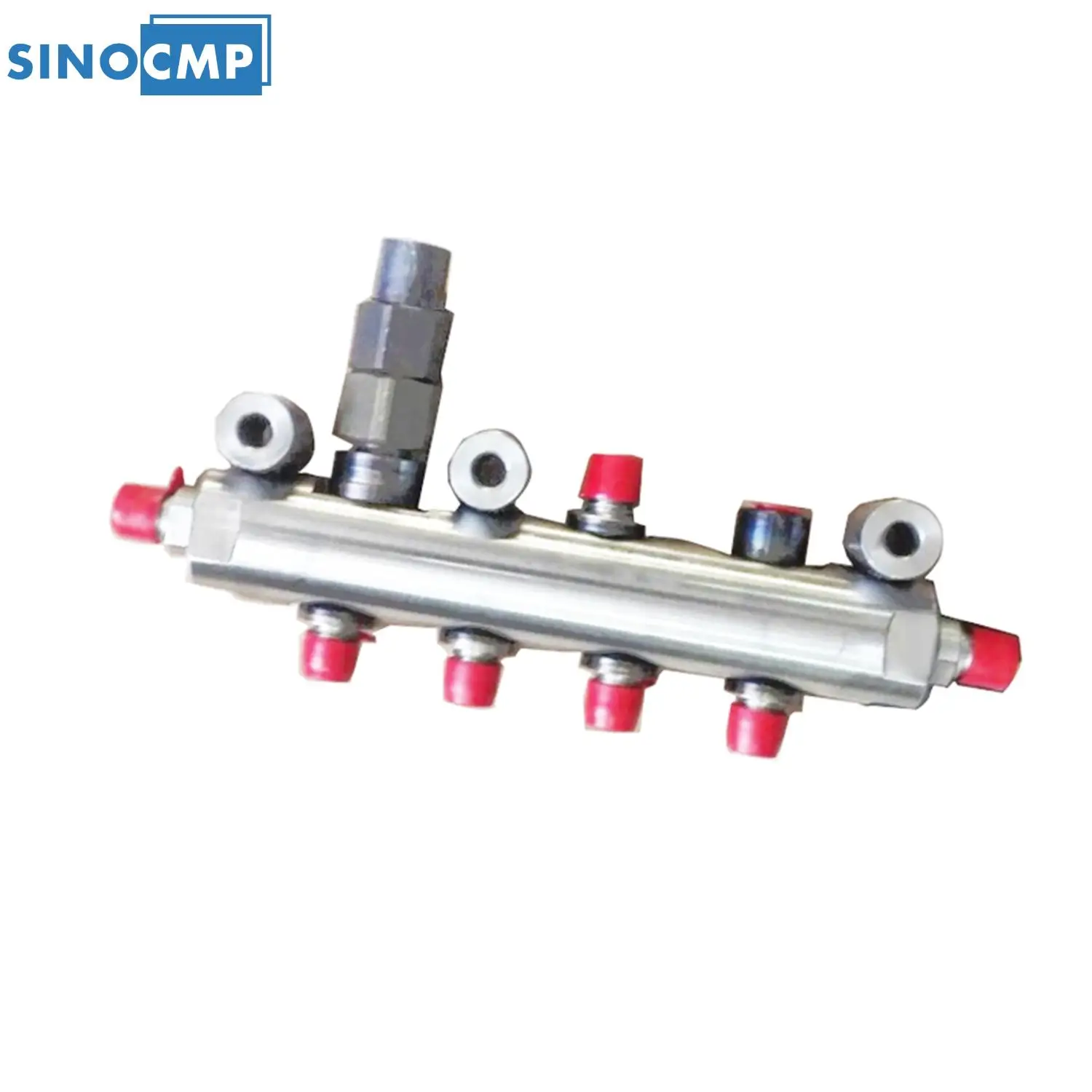 

4383416 438-3416 SINOCMP 1PCS Fuel Common Rail Pipe Fits For Cat 953D 963D Loader C6.6 Engine With 3 Months Warranty