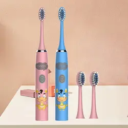 Children's ElectricToothbrushFor Both Men And Women, Suitable For Children Aged 3-15 Years Old. Soft Bristled Brush. Electric