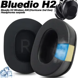 Replacement for Bluedio H2 Wireless ANC(Hurricane 2nd Gen) Headband Ear Pads Earphone Cushions Headphones Protein Earmuff
