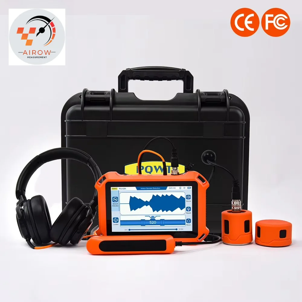 AIROW Series Smart Indoor Outdoor Water Leak Detection Device Supports OEM PQWT Acoustic Underground Pipe Water Leakage Detector