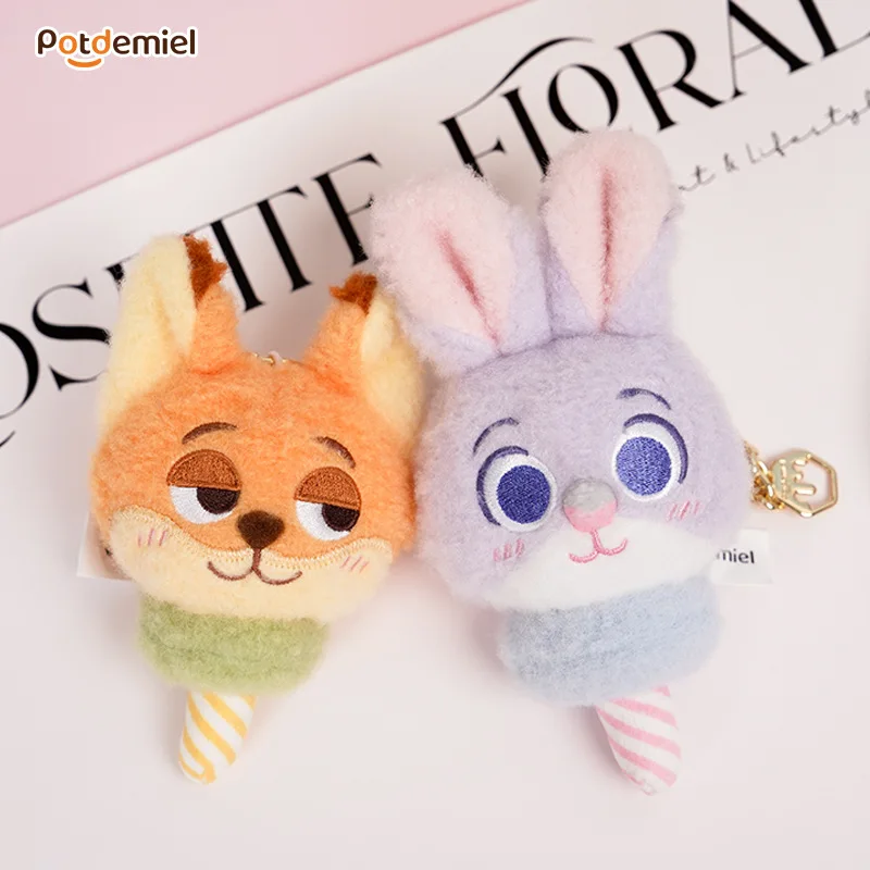 سلسلة مفاتيح ديزني زوتوبيا من نيك وايلد، جوديث لافيرن هوبس - حقيبة، مفتاح، ديكور سيارة، قلادة، هدية عيد ميلاد/عيد الميلاد