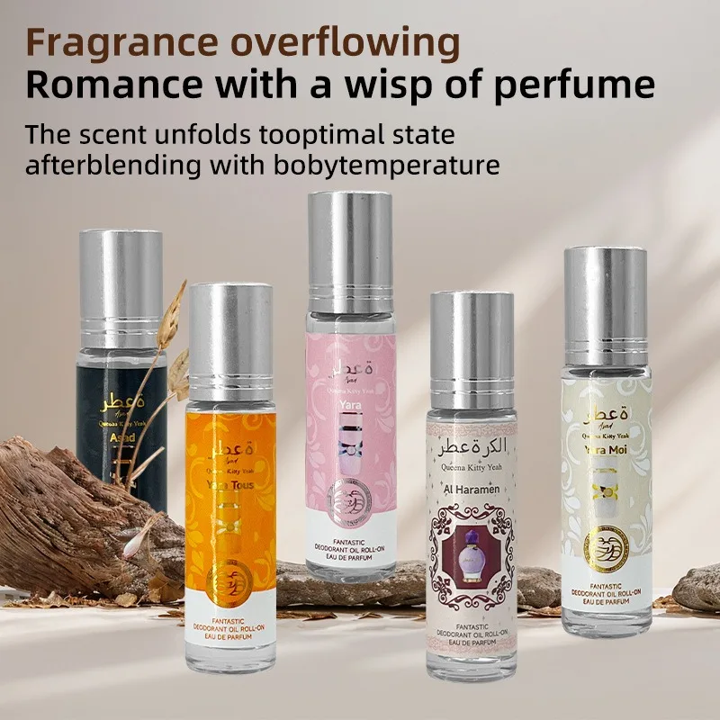 10ML Perfume Roll On Women Men Long Lasting Fragrance Deodorant Elegant Fresh Portable Scent Body Care Luxury Smooth Premium