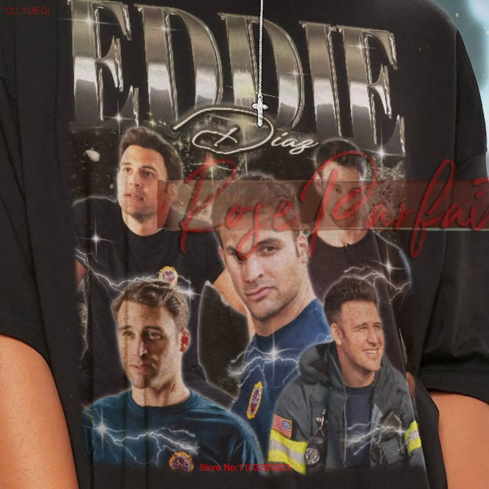 EDDIE DIAZ Shirt, 9-1-1 Tv Show, Eddie Diaz Fan, 9-1-1 Eddie, Firefighter Shirt,