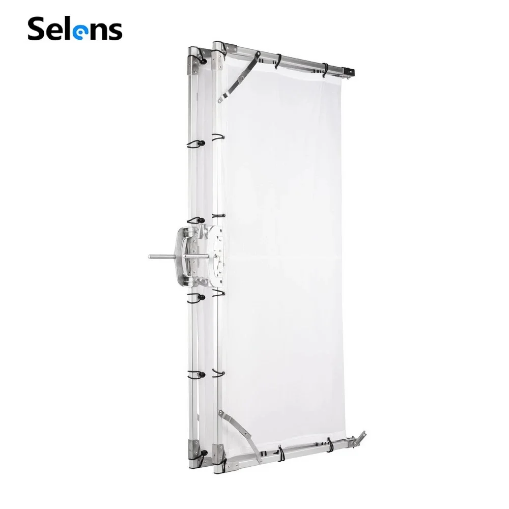 Selens Photography Soft Light Screen Foldable Flag Board Soft Light Canopy Ring Cosmetic Video Camera Photography Accessories