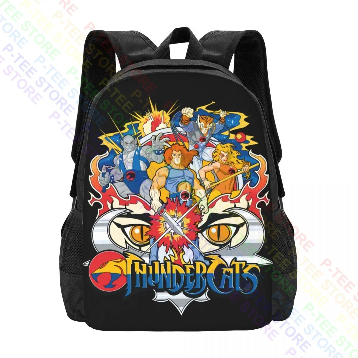 Thundercats In Action Group ShotBackpack Large Capacity Travel Gymnast Bag