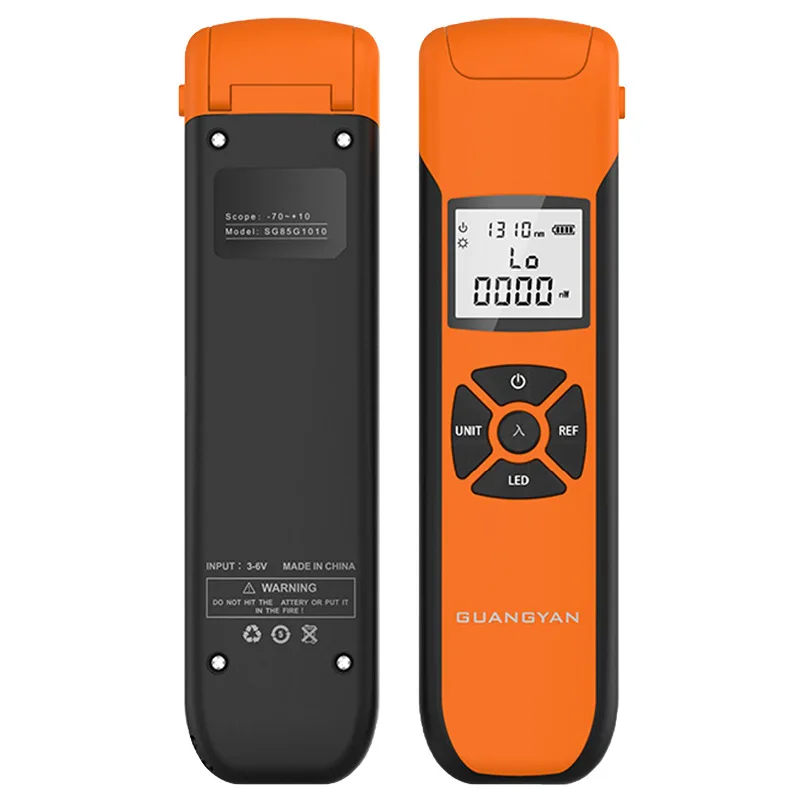 

G10 Lithium electro-optical power meter Light decay tester 7 kinds of wavelength light work testing instrument -70+6