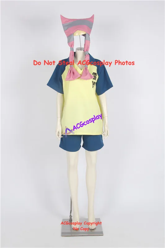 

Inazuma Eleven Shiro Fubuki Cosplay Costume acgcosplay include headgear