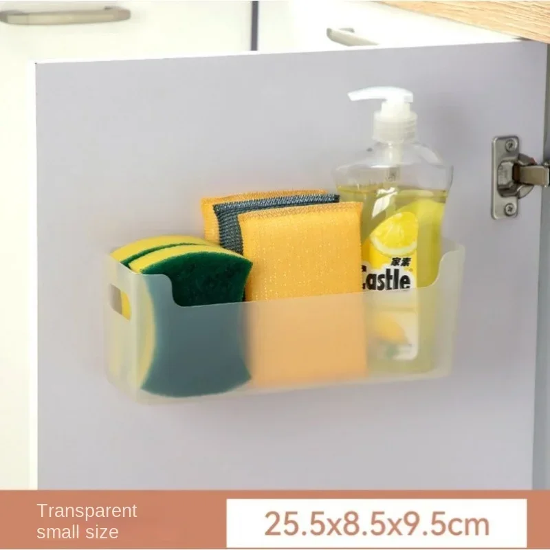 غير مثقب غشاء تغليف رف داخل خزانة رفوف جدار رفوف رف توابل تجفيف الأطباق خزانة أرفف الباب المنظم للمطبخ #6