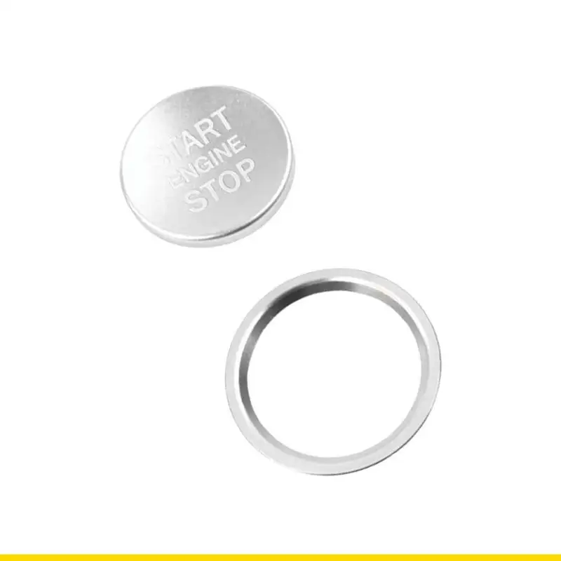SZCH Aluminum Car Button Cover Enhanced Grip Designs Luxury Car Interior Upgrades Vehicle Accessories for Automotives