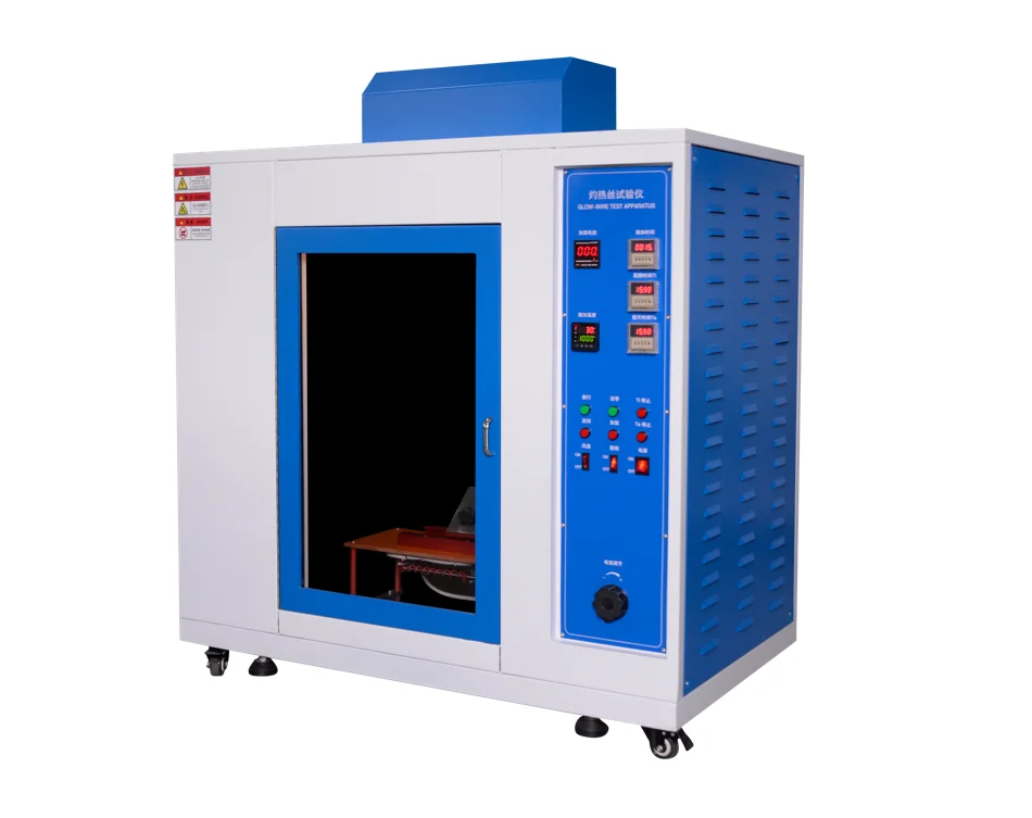 Automatic Glow Wire Test Apparatus IEC Standard Electrical Appliances Power Cable Fire Hazard Resistance Testing Machine