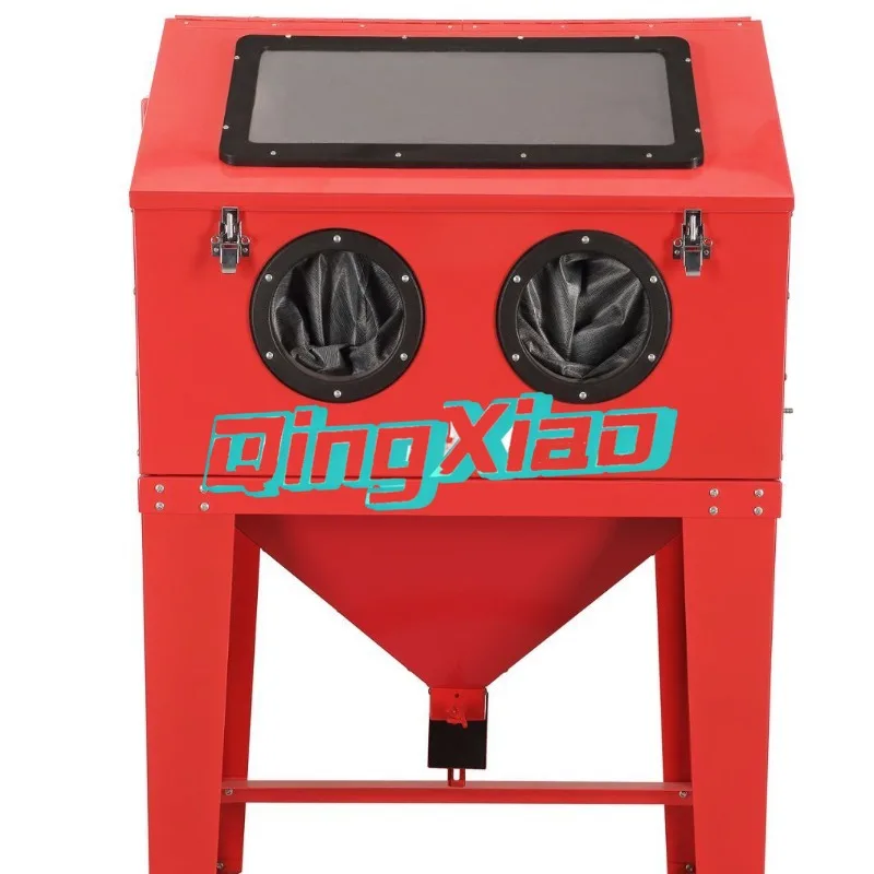 SBC200 Box-type Sandblasting Machine Bulk Manual Sandblasting Machine Polishing Rust Removal Machine